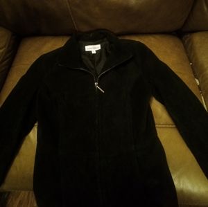 Black Suede Leather Jacket